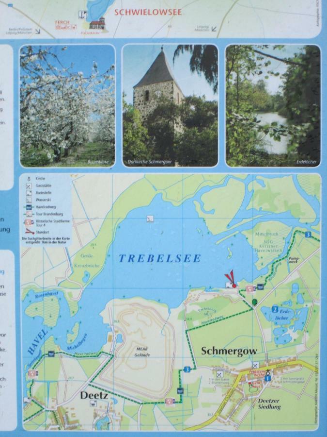 Herberge Im "Alten Pfarrhaus" In Schmergow Am Havel-Radweg Exterior photo